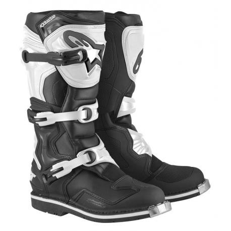 Bottes Alpinestars Tech 1 Black White 14 49.5 Nmx diffusion