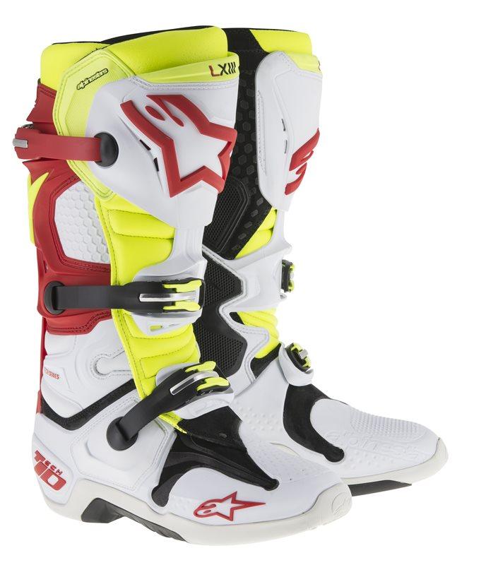 Bottes Alpinestars Tech 10 White Red 