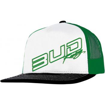 \"Casquette Trucker Bud racing 13 \"\"Snapback\"\" Green - taille unique\"
