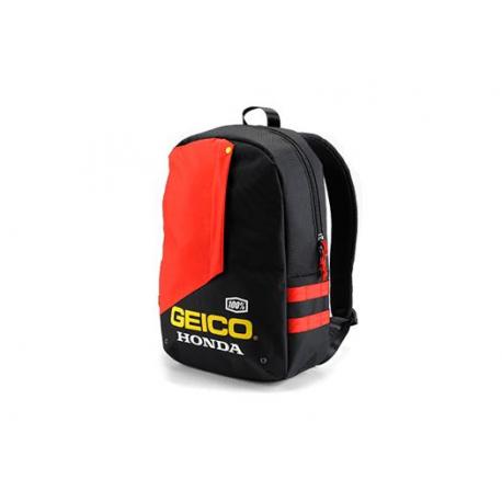 Sac a Dos 100% Geico/Honda Backpack Haversack Black