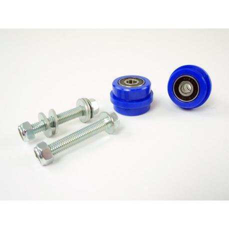 TMD chain roller set Kawasaki KX(F) blue