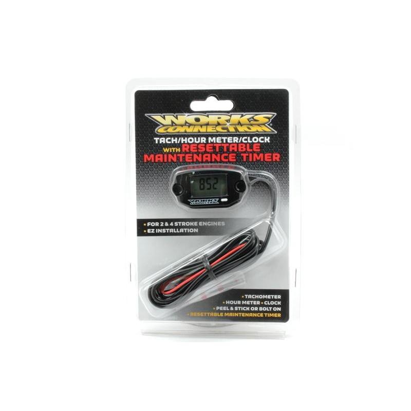 COMPTEUR HEURE WORKS CONNECTION FILAIRE Nmxdiffusion