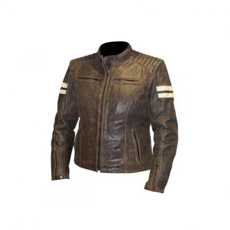 Veste RST Ladies Roadster cuir été brun taille S femme