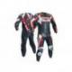 Veste RST Tractech Evo R CE cuir rouge fluo taille L homme