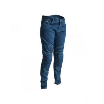 Pantalon RST Aramid CE textile straight leg bleu foncé taille XS femme