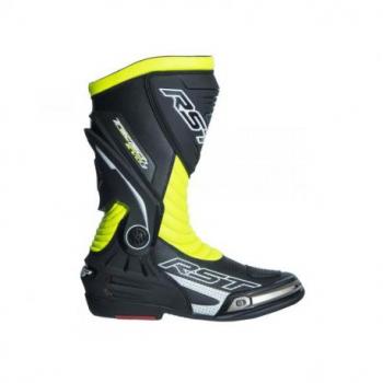 Bottes RST TracTech Evo 3 CE cuir jaune fluo 45 homme