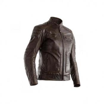 Veste RST Roadster II CE cuir marron taille XS femme