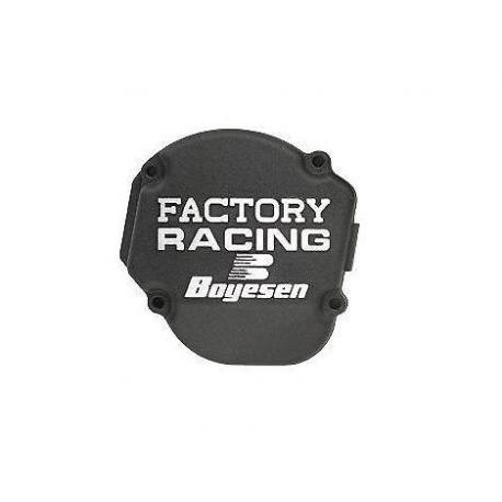 Couvercle de carter d'allumage BOYESEN Factory Racing alu noir KTM SX85
