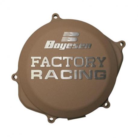 Couvercle de carter d?embrayage BOYESEN Factory Racing alu couleur magnésium KTM SX125/150 Husqvarna