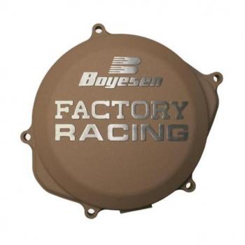 Couvercle de carter d?embrayage BOYESEN Factory Racing alu couleur magnésium KTM SX-F250/350 Husqvar