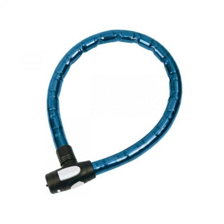 Antivol câble OXFORD Barrier 1,5m x 25mm bleu