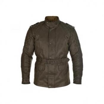 VESTE HERITAGE OLIVE L CIRE / HOMME TAILLE 42 