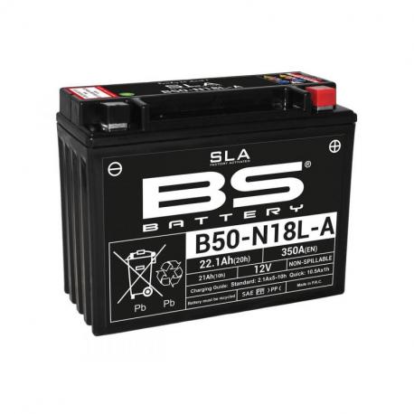 Batterie BS BATTERY B50N18L-A SLA sans entretien activée usine