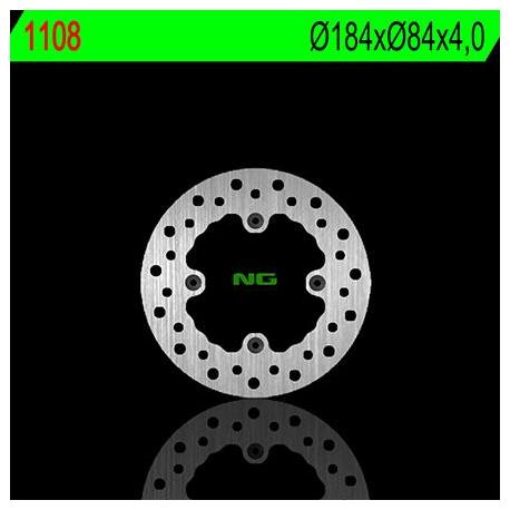 Disque de frein NG 1108 rond fixe