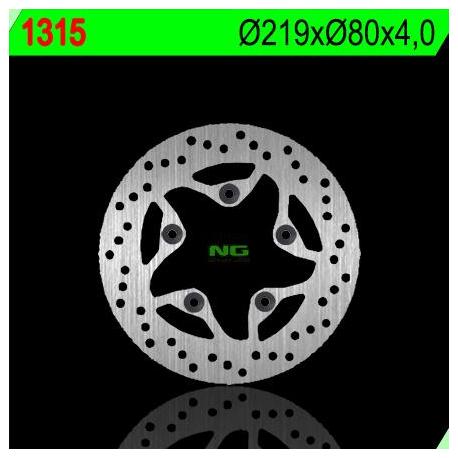 Disque de frein NG 1315 rond fixe