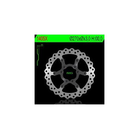 Disque de frein NG 1405X pétale flottant