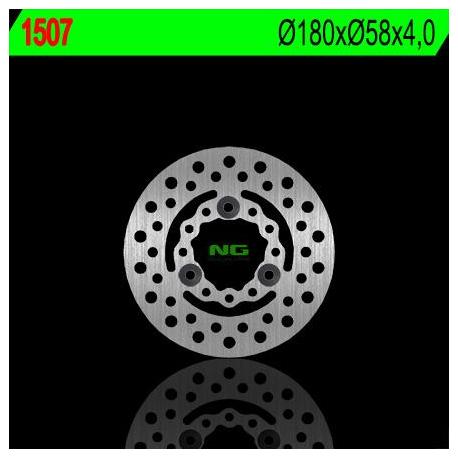 Disque de frein NG 1507 rond fixe