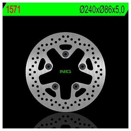 Disque de frein NG 1571 rond fixe