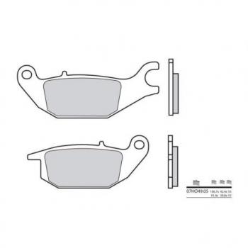 Plaquettes de frein BREMBO 07HO4905 organique