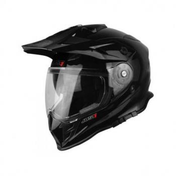 Casque JUST1 J34 Adventure Solid noir brillant taille L