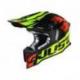 Casque JUST1 J12 Dominator Red/Neon Lime taille S