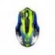 Casque JUST1 J12 Dominator Blue/Neon Yellow taille XS