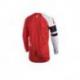 Maillot LEATT GPX 4.5 X-Flow rouge/blanc taille S