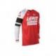 Maillot LEATT GPX 4.5 X-Flow rouge/blanc taille XL