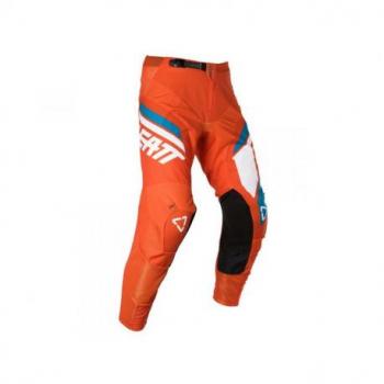 Pantalon LEATT GPX 4.5 orange/denim taille XS/US28/EU46