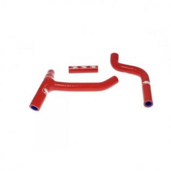 Durites de radiateur SAMCO kit transformation Y rouge - 3 durites Honda CRF250R