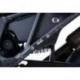 Cache orifice repose-pieds R&G RACING noir Honda CRF1000L Africa Twin