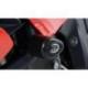 Tampons de protections R&G RACING Aero noir BMW F800R