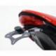Support de plaque R&G RACING noir Ducati Monster 1200R