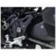 Adhésif anti-frottement R&G RACING bras oscillant/platines talon noir 4 pièces Ducati Monster 1200 R
