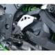 Adhésif anti-frottement R&G RACING bras oscillant noir 4 pièces Kawasaki ZX-10R