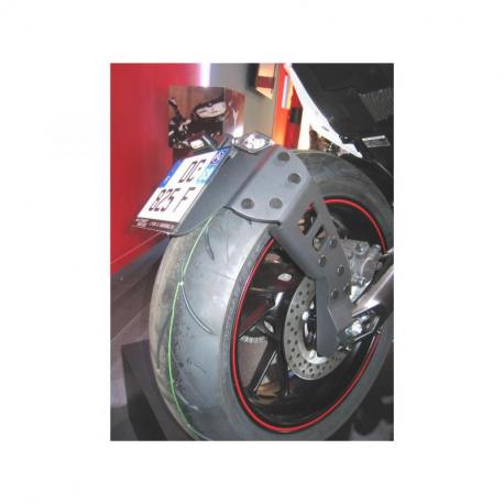 Support de plaque ACCESS DESIGN "ras de roue" noir Yamaha MT-09 Tracer