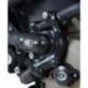 Couvre-carter gauche (pompe à eau) R&G RACING noir Ducati X Diavel