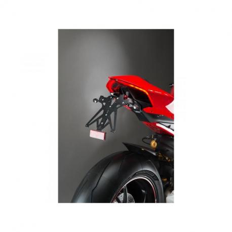 Support de plaque LIGHTECH réglable noir Ducati Panigale V4