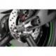 Protections fourche et bras oscillant (axe de roue) LIGHTECH noir Ducati Diavel - ARDU101NER