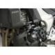 Tampons de protection R&G RACING Aero noir Kawasaki KLZ1000 Versys