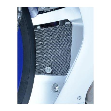 Protection de radiateur d'huile Dark Blue R&G RACING Yamaha YZF-R1