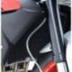 Protection de radiateur noir R&G RACING Triumph 675 STREET TRIPLE RX