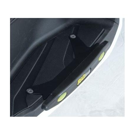 Slider de marche-pied R&G RACING noir Yamaha/MBK
