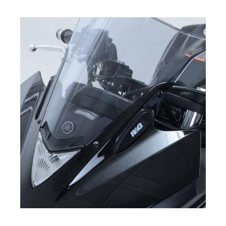 Cache-orifice rétroviseur R&G RACING noir Yamaha YZF-R3
