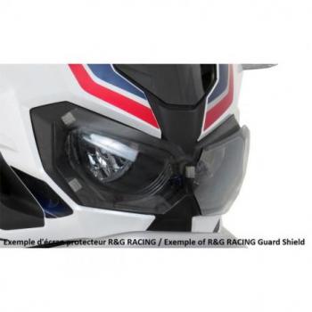 Ecran de protection feu avant R&G RACING translucide Yamaha R3