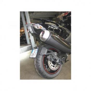 Support de plaque ACCESS DESIGN "ras de roue" noir Yamaha T-Max 530