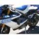 Tampons de protection R&G RACING Classic Style blanc Triumph 675 Daytona