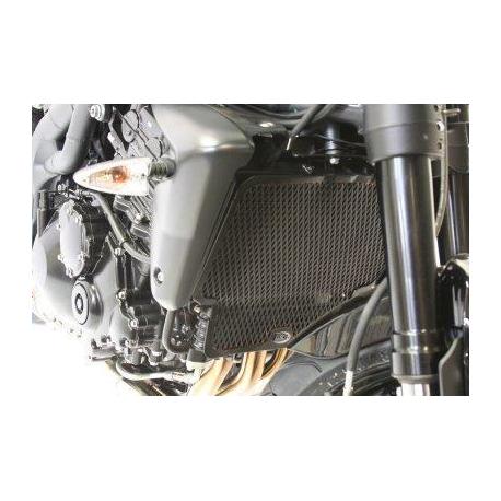 Protection de radiateur (eau & huile) R&G RACING noir Triumph Speed Triple 1050
