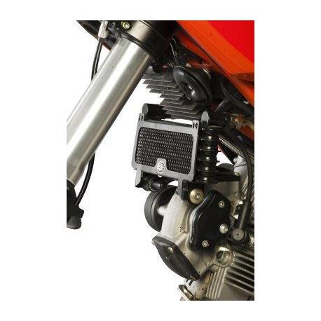 Protection de radiateur (huile) R&G RACING noir Ducati Hypermotard 796