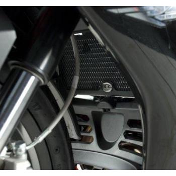 Protection de radiateur (huile) R&G RACING noir Suzuki GSF650S/N Bandit